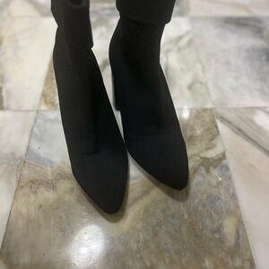 Steve Madden black bootie/ worn twice